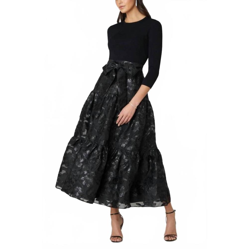 NEW SHOSHANNA midnight miah dress in jet
